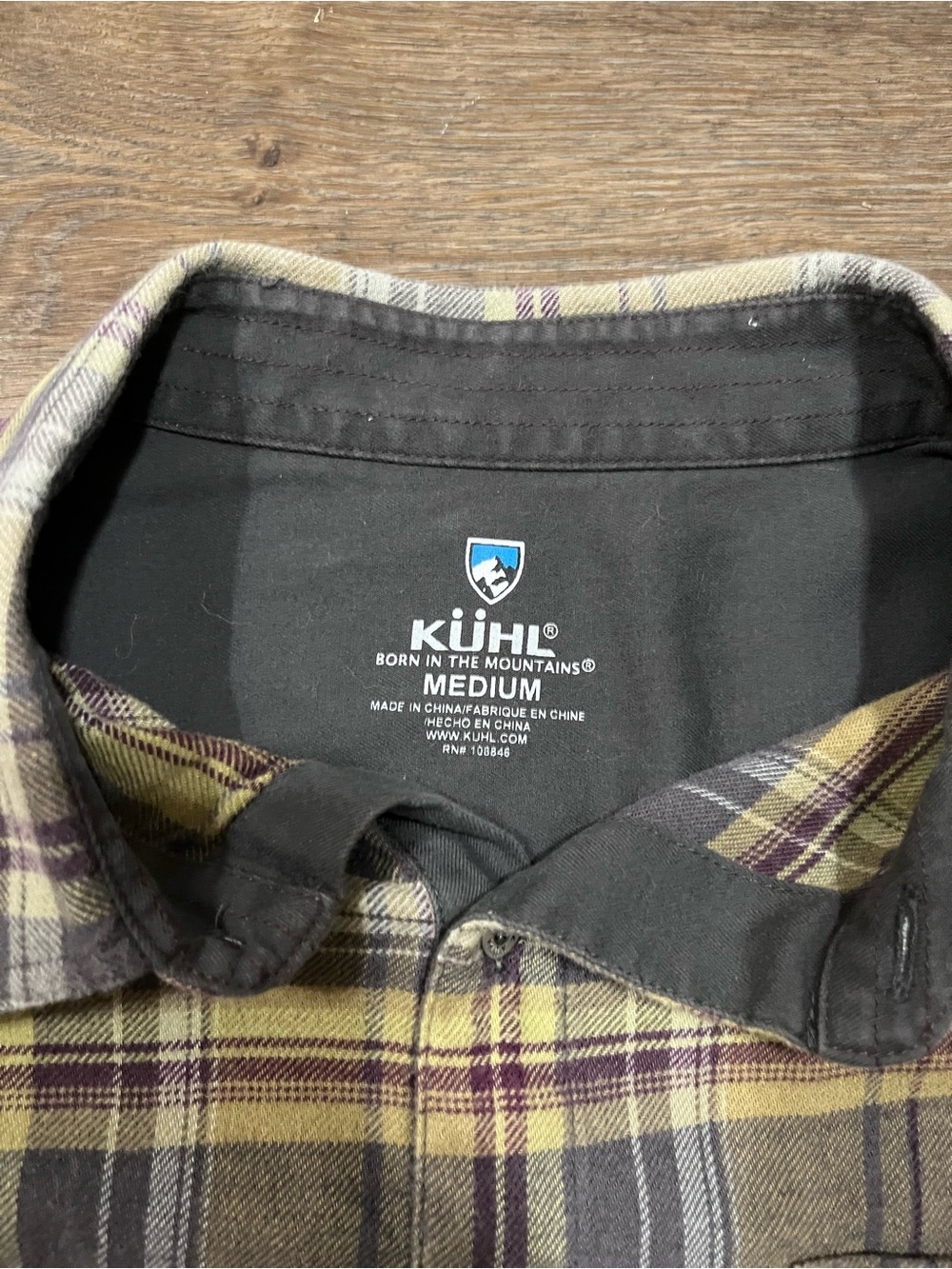 KÜHL Fugitive Flannel Shirt | Men’s Medium | Button Down | Outdoor - Picture 2 of 10